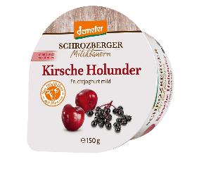 Kirsch-Holunderjoghurt