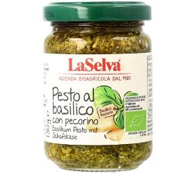 Pesto al basilico con pecorino 130g LaSelva