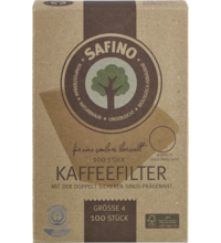 Kaffeefilter FSC zertifiziert Gr.4 100 Stück Safino