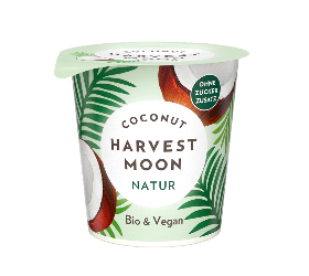 VPE Kokosmilchjoghurt natur  18 % 6x125g Harvest Moon