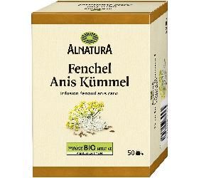 Fenchel Anis Kümmel Tee (50TB) 112,5 g Alnatura