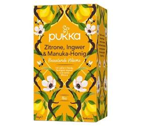 Kräutertee Zitrone, Ingwer & Manuka Honig 20x2g Pukka