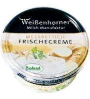 Weißenhorner Frischecreme Meerrettich 22% 150g Weißenhorner Milch Manufaktur