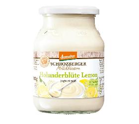 Joghurt Holunderblüte-Lemon 500g Schrozberger Milchbauern