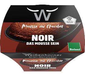 Mousse au chocolat noir 80g Weißenhorner Milch Manufaktur