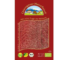 Lammsalami geschnitten 65g Chiemgauer Naturfleisch