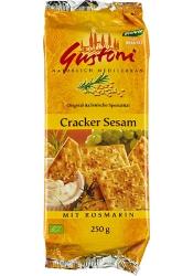 Cracker Sesam mit Rosmarin 250g Gustoni