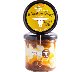 Schani das Schaf - Frischkäse Curry & Dattel 135g Jakobsberger MilchHandwerker