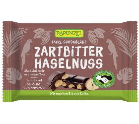 Zartbitter Schokolade 60% mit ganzen Nüssen HIH 100g Rapunzel