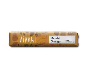 Schokoriegel Mandel Orange 35g Vivani