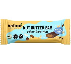 Nut Butter Bar Salted Triple Nuts 28g foodloose