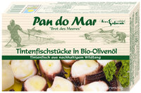 Tintenfischstücke in Bio-Olivenöl