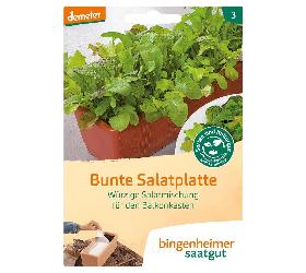 Bunte Salatplatte (Saatplatte)