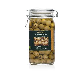 Grüne Oliven   ohne Stein, 1,5 kg