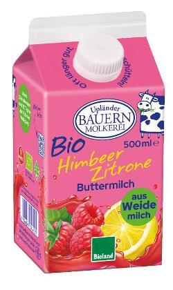 Buttermilch Himbeer-Lemon