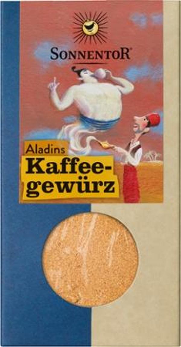 Produktfoto zu Aladins Kaffeegewürz Tüte