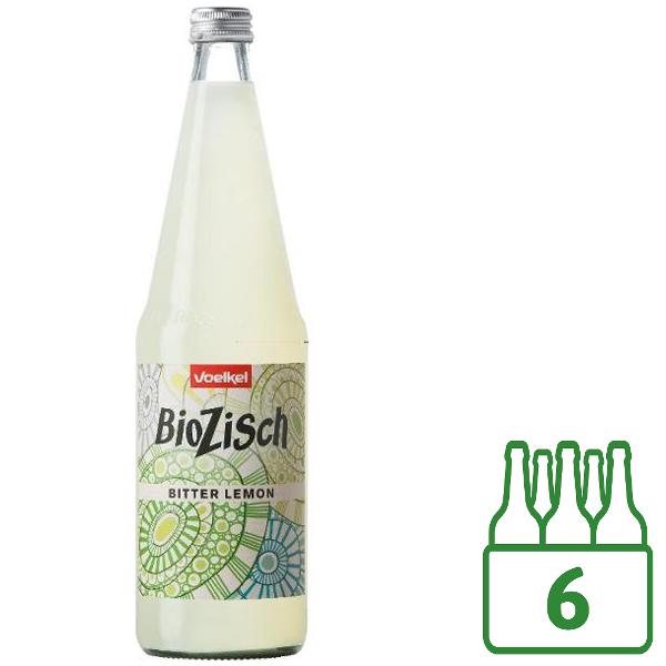 Produktfoto zu Bio-Zisch Bitter-Lemon 6x0,7l