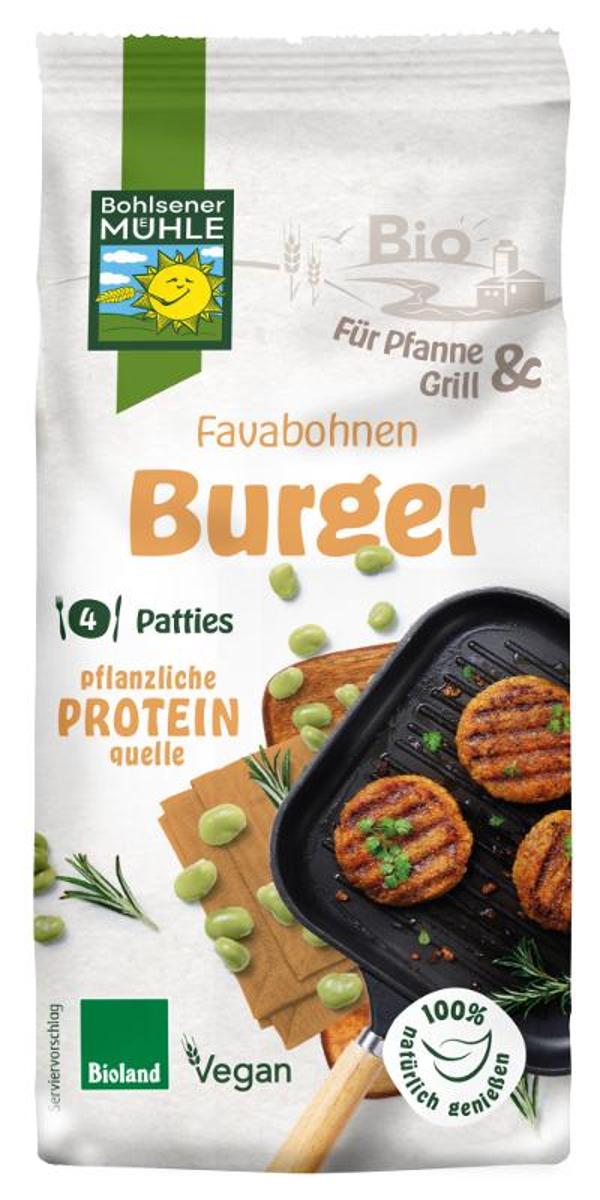 Produktfoto zu Favabohnen Burger