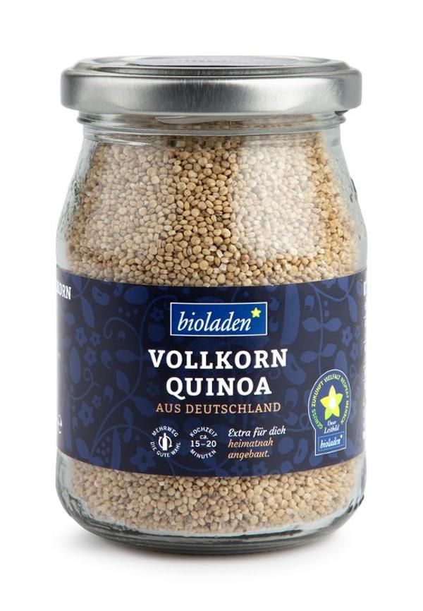 Produktfoto zu Vollkorn Quinoa bioladen im Pfandglas