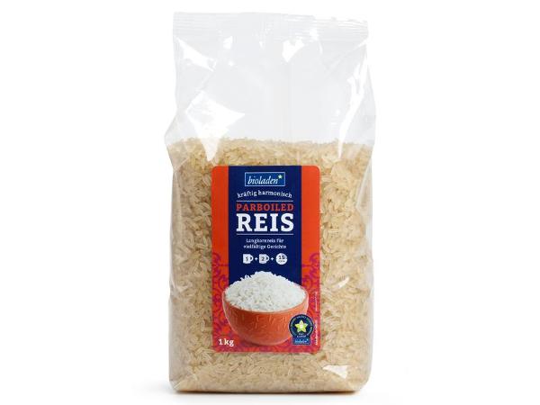 Produktfoto zu Parboiled Reis weiß bioladen 1kg