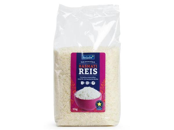 Produktfoto zu Basmati Reis 1kg bioladen