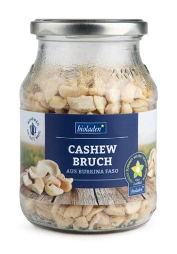Produktfoto zu Cashew Bruch bioladen Mehrwegglas