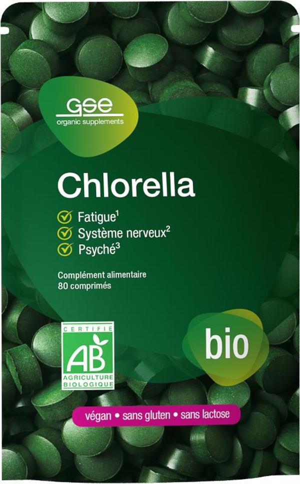 Produktfoto zu Chlorella 80 Tabl  500 mg