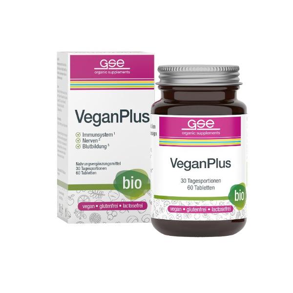 Produktfoto zu Vegan Plus mit Vit.B12, B3, Eisen, Jod und Calcium