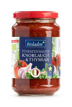 Tomatensauce Knoblauch Thymian bioladen