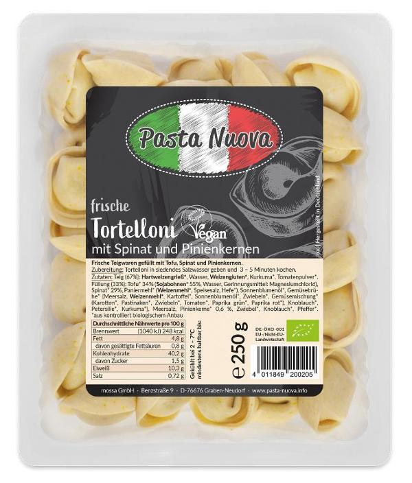Produktfoto zu Tortelloni Spinat-Pinienkerne