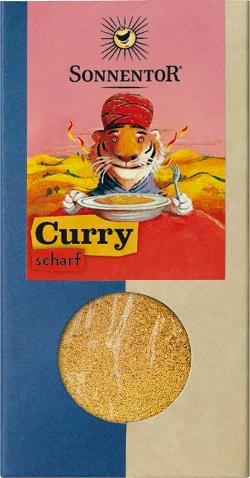 Curry scharf gemahlen