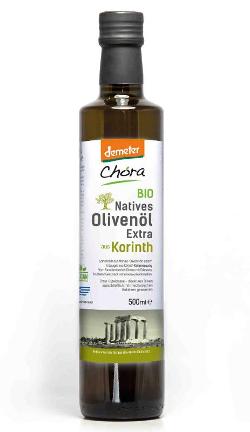 Olivenöl nativ extra Korinth Peloponnese Demeter