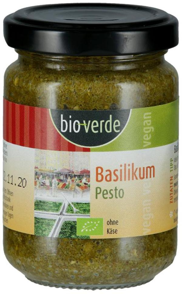 Produktfoto zu Basilikum Pesto vegan