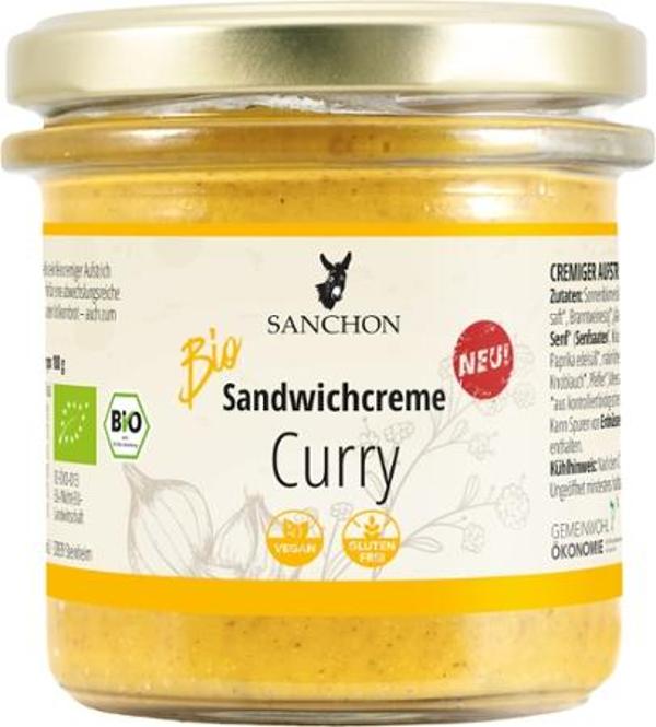 Produktfoto zu Sandwichcreme Curry vegan