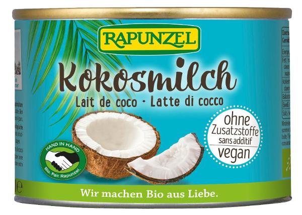 Produktfoto zu Kokosmilch HIH 200ml Rapunzel