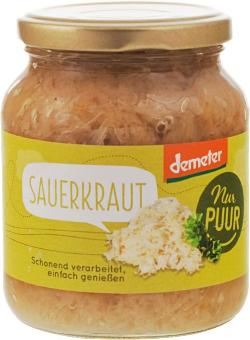 Sauerkraut im Glas