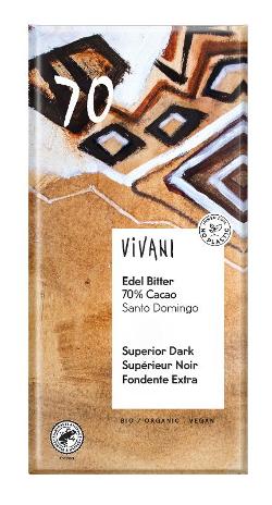 Edel Bitter mit 70% Cacao