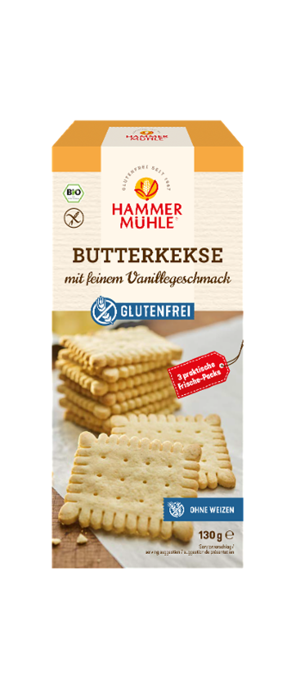 Produktfoto zu Butterkekse Hammermühle