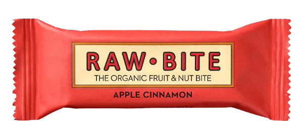 Produktfoto zu Raw Bite Apple Cinnamon 12x50g