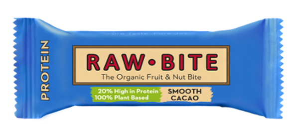 Produktfoto zu Raw Bite Protein Cacao 12x45g