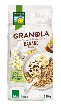 Granola Banane Schoko Knuspermüsli