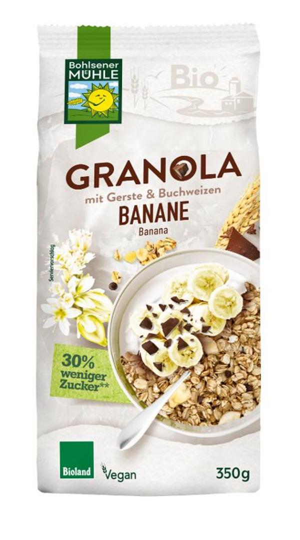 Produktfoto zu Granola Banane Schoko Knuspermüsli
