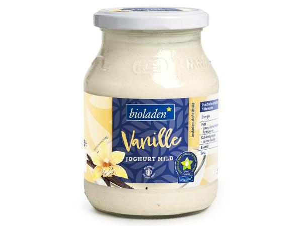 Produktfoto zu Joghurt Vanille im 500g Glas  3,5% Fett