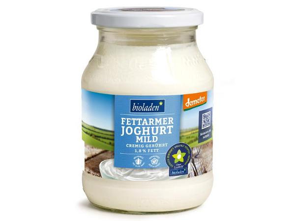 Produktfoto zu Joghurt Demeter mild 1,8% 500g
