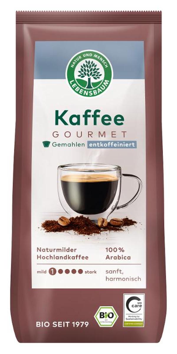 Produktfoto zu Gourmet Kaffee entkoffeiniert gemahlen