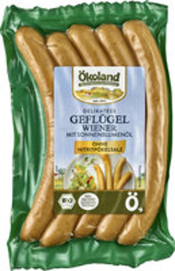 Produktfoto zu Delikatess Geflügel Wiener 5 St.