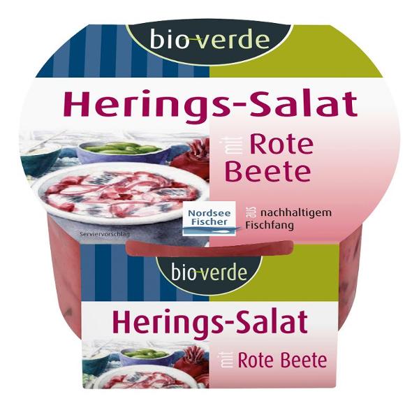 Produktfoto zu Herings-Salat Rote Beete bio-verde