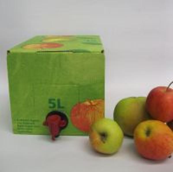 Produktfoto zu Streuobst-Apfelsaft Bioland, 5 Liter