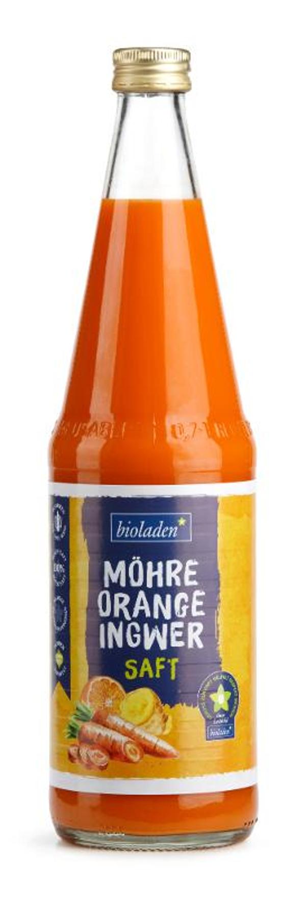 Produktfoto zu Möhre-Orange-Ingwer Saft bioladen