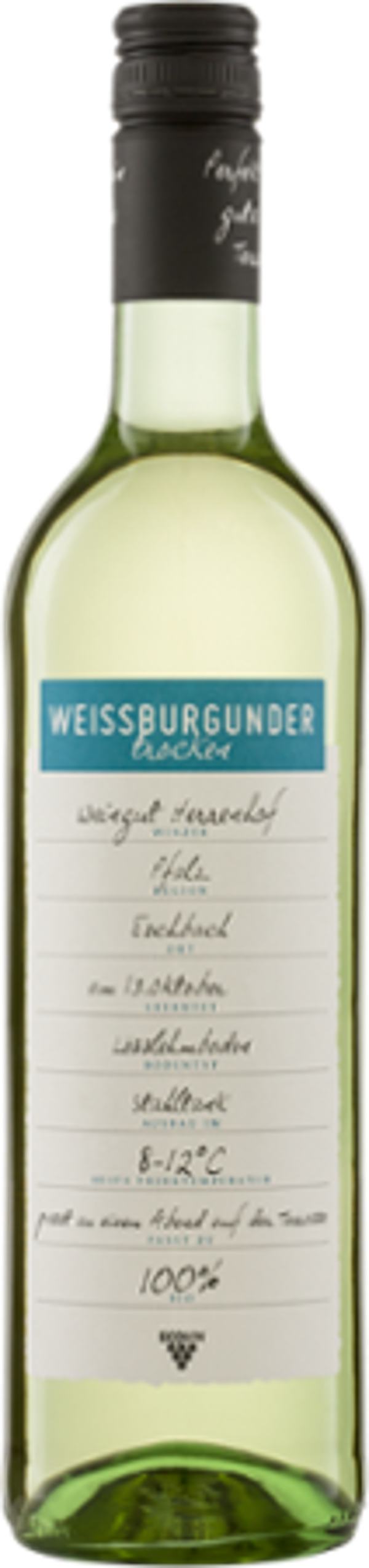 Produktfoto zu Weißburgunder QW Pfalz ECOVIN Weingut Herrenhof